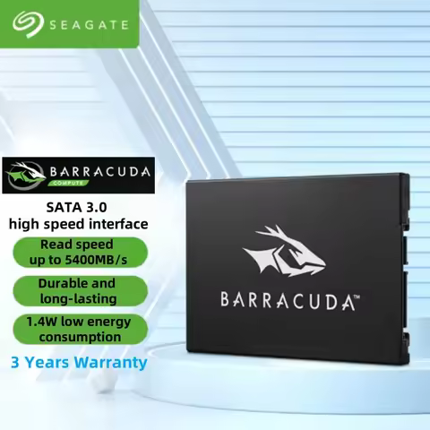 Seagate BarraCuda SATA Series 256GB 512GB 1TB 2TB SSD SATA3.0 Interface Desktop Laptop Hard Drive Re