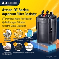 Atman RF Canister Filter External Aquarium Filter Ultra‑Silent UV Light Multi‑Layer Bio Filtration F