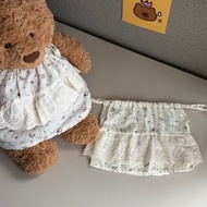 Only Baby Clothes] Suitable for 16cm 28cm 36cm 47cm Barcelo Bear Doll Dress Clothes Accessories