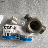 SMC Original Genuine AS3210-03/AS4000-03/AS4000-04/AS4200-04 Speed Controller Elbow Type Valves with