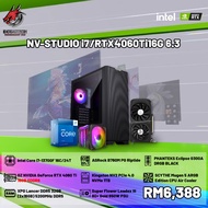 # DOTATECH NV-STUDIO i7/RTX4060Ti16G 6.3 - CUSTOM PC GAMING PACKAGE #  i7 13700F + RTX 4060 TI