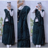 Imported PATCH JEANS SET