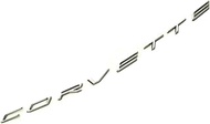 1x Rear Bumper Letters Emblem Car Badge Nameplate Logo Replacement for 2020+ Corvette C8 (Chrome)