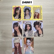 ITZY fm 特典小卡