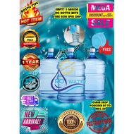 GALLON EMPTY WATER BOTTLE RO WITH CAP SET FOR WATER DISPENSER