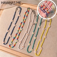 HAVANAS ME Colorful Beaded Necklace Accessories Beach Props Jewelry DIY SK-See1