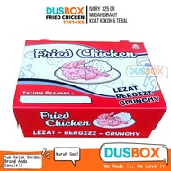 Fried Chicken Box Lunch Box Model / Fried Chicken Box / Fried Chicken Cardboard / Fried Chicken Pack