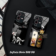 One Piece Case - Case For Infinix Note 50S 5G - Softcase Glass Infinix Note 50S 5G - Casing Infinix 