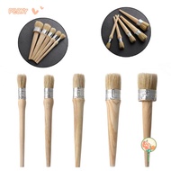 PEONY Artist Tools Bristle Chalk Craft Painting Tool Oil Paint Brush New Drawing Supplies Car Cleaning  Soft Wooden Handle
