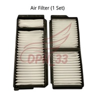 [1 SET] Cabin Air Filter for Mazda 3 BL BK / Mazda 5 Premac ll / Biante CC / Axela BL (BBM4-61-J6X)
