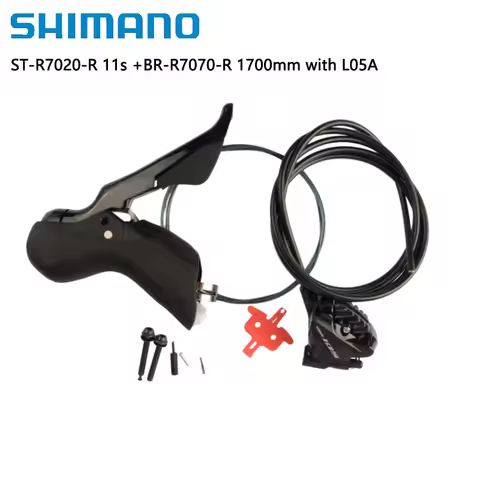 Shimano 105 ST-R7020-R Dual Control Right Shiter Lever 11s BR-R7070-R Rear Brake 1700mm with L05A Br