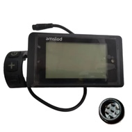 Nulkomma AMSLOD Electric Bicycle LCD Display Meter Ebike Speed Control Panel 6-pin Connector Ebike C