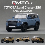RMZ CITY 1/36 TOYOTA Land Cruiser LC250 Off-Road  Simulation Die Cast Car Models Diecast Alloy Metal