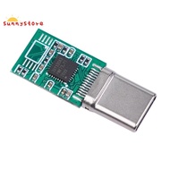 Type-C 16Bit Digital to Headphone Adapter Lossless Sound Quality Dac Decoding Sound Card Amp Diy for Smart Device