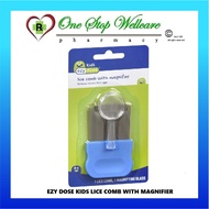 EZY DOSE KIDS LICE COMB WITH MAGNIFIER