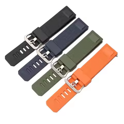TPU Silicone Watch Band for Casio PROTREK PRW-6900 PRW-6800/3400 Men Waterproof Sport Quick Release 