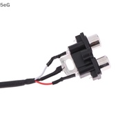 30CM Audio Signal Cable 2 RCA TO XH2.54MM-3PIN Interface Amplifier Panel