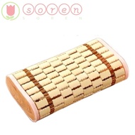 SOREN Cooling Bamboo Pillow, Cooling Bamboo Breathable Pillow,  Rectangular Comfort Handwoven Bamboo