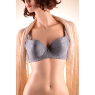 Elena BIG Size Bra Large Cup E 28740/24466 - Grey Size (36B-42B) Zumbo Bra