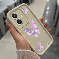 Case For OPPO A3 4G A3 Pro 5G A3X 4G A3X 5G A40 A60 5G Three-Color Butterfly Phone Silicone Shockpro