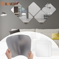 [ Featured ] Self-adhesive Acrylic Wall Mirror - Splicing Makeup Mirror - Bedroom Bathroom Wall Lenses - HD Mirror Sticker for Background Decoration - DIY Square Wall Sticker