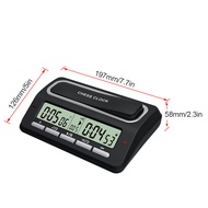 International Chess Timer Digital Game Clock with LED Indicator 39 Pre-Set Timing
