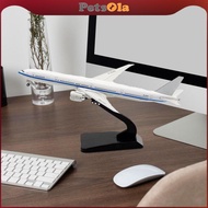 [PETSOLA] 1/400 Aircraft Display Stand, Plane Stand Holderfor B737 Building Blocks Planes,