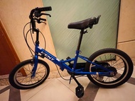 摺合兒童單車，約16吋