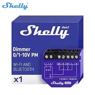 Shelly Dimmer 0/1-10V PM Gen3 Wi-Fi Bluetooth Operated Smart switch Dimming Controller With Power Me