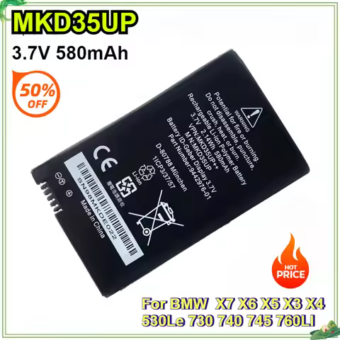 MKD35UP LCD Remote Control Key Battery for BMW X3 X4 X5 X6 X7 530Le 745 740 730 760LI 5/6/7 Series G