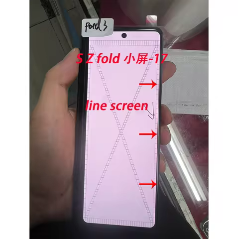 With Defect Point Line No Frame AMOLED For Samsung Galaxy Z Fold 3 F926 LCD Display Touch Screen Rep