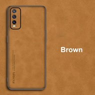 Ốp cho Vivo Y20 y20i y20s g y12s y12a vỏ điện thoại da mềm da cừu TPU Ốp chống sốc cho vivoy20s Y12