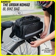 Waterproof 600D Polyester 8L Carrier Bike Bag - 14024