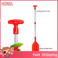 honglai8 lyrlody Telescopic Canoe Paddle  53 108.5cm Adjustable Plastic Red Aluminum Alloy Boat Oars