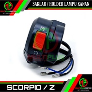 Right light switch Right light Holder R/H SCORPIO, SCORPIO Z