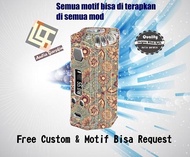 Garskin Vapor Finder Dna 250w motif batik 4 - motif bisa request