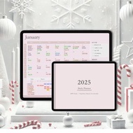 數位 2025 全方位橫式日計劃本/電子手帳/iPad電子行事曆/BPW Goodnote