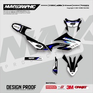 Yamaha WR 155 Decal Sticker Yamaha WR155 Decal