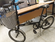OYAMA folding bike Skyline 20in Foldable Bike 20”摺車,摺疊單車, 6Speeds 6速轉波, 前單車籃front basket. Mudguards前