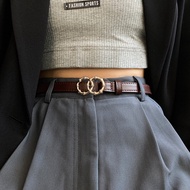 2024 New Belts For Women Fashionable Retro Slim Belts Simple Suit Decorative Belts Tali Pinggang Per