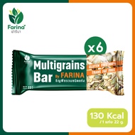 ธัญพืชรวมชนิดแท่ง Multigrains Bar by Farina (แพ็ค 6 แท่ง)