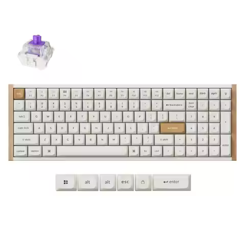Keychron K4 HE Wireless Magnetic Switch Custom Keyboard Special Edition 96% Layout RGB Backlight Dou