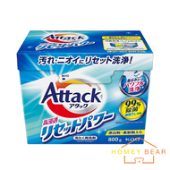 Attack 高滲透強力除菌消臭酵素洗衣粉 800g(平行進口)