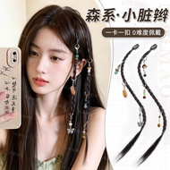 Wig Braids y2k Hot Girl Braids Hair Braids Twist Braids Clip Fake Braids Boxing Braids Ponytail Smal