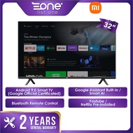 【Malaysia Set】Xiaomi Mi TV P1 55 Inch | 43 Inch 4K UHD Android TV L55M6-6ARG | L43M6-6ARG | Netflix Youtube Google Play Store | Google Assistant Smart TV | 32 Inch 2K Full HD P1 available Mi TV P1 55 Xiaomi TV (Klang Valley Own Lorry Delivery)