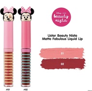 Ustar Minnie Beauty Nista Pro Matte Liquid Lip  DISNEY X USTAR บิวตี้ นิสต้า โปร แมทท์ ลิควิด ลิป  เ