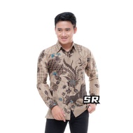 Kemeja Batik Anak Laki laki Motif Sekarjagad Batik Pria Dewasa Couple Batik Ayah dan Anak Laki Laki 
