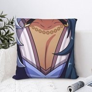 Genshin Impact Kaeya Tiddies Pillow Case Anime Cushion Cover 45x45cm 40x40cm 50x50cm Decorative Pill