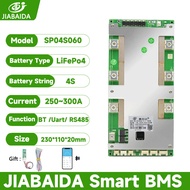 JiaBaiDa High Current 250A 300A 4S 12V LiFePO4 JBD Smart BMS with RS485 CAN Heating Series Balance