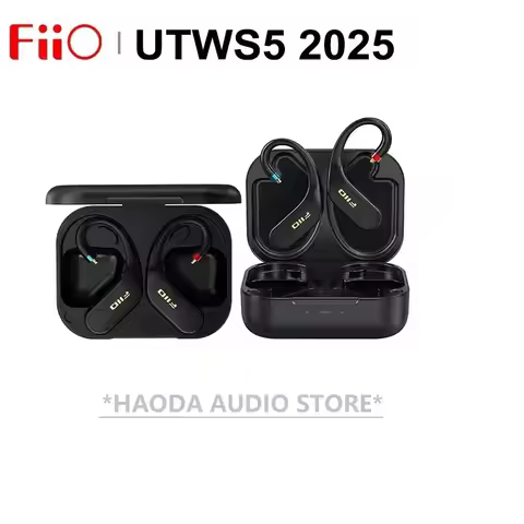 FiiO UTWS5 2025 TWS True Wireless Bluetooth Amplifier Adapter Receiver dual AK4332 DAC BT5.2 LDAC Ap